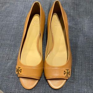Tory Burch Kira 45mm Open Toe Wedge